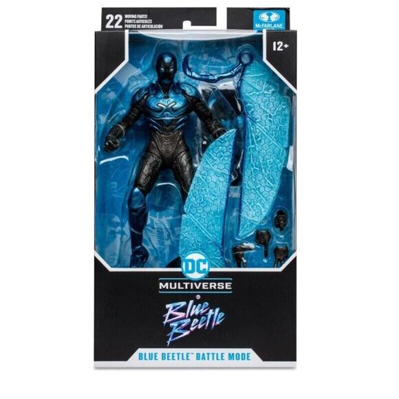 Mcfarlane DC Multiverse Batman Santa Blue Suit Gold Label 7 Figure New In Hand